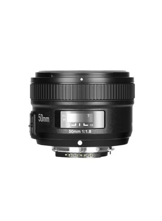 YONGNUO YN50mm F1.8, Standard Prime Auto Focus Lens for Canon Full Frame SLR EF Mount Cameras Black - Image 4